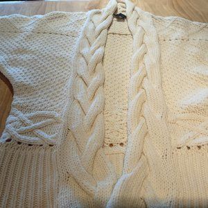 Theory White Sweater
